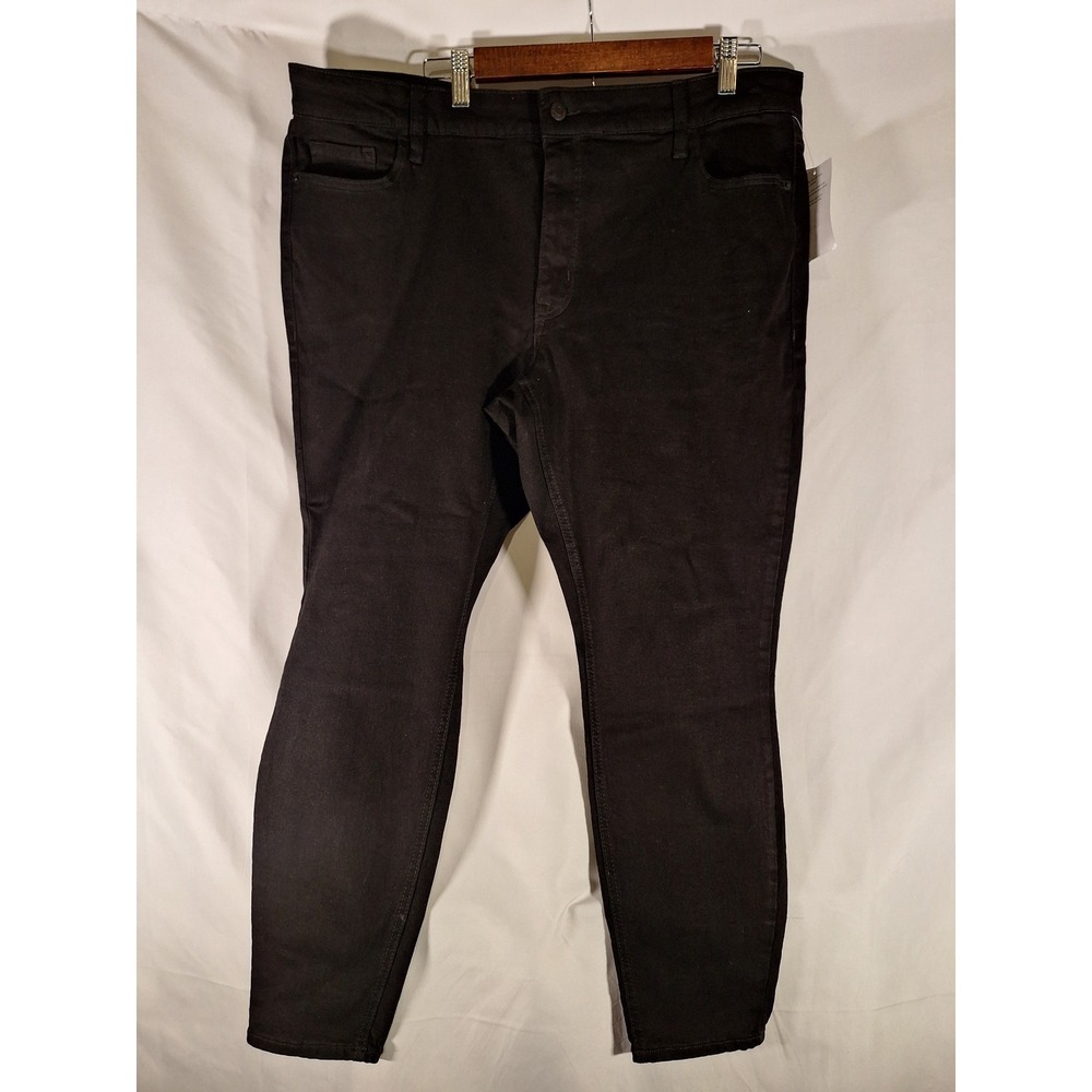 Old Navy Rockstar Super Skinny High-Rise Black‎ Jeans - Womens 20 Short